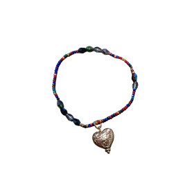 Bracelet médaillon coeur n°72