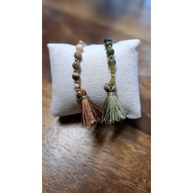 Bracelet perles pampille NC 2