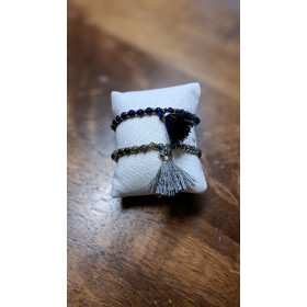 Bracelet double ovale NC 5