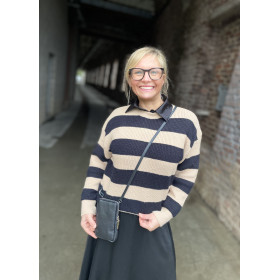 Pochette téléphone cuir