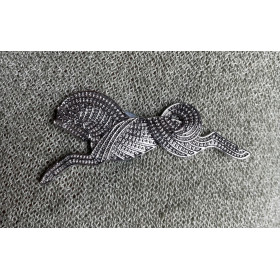 Broche aimant cheval galop