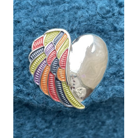 Broche aimant moitié aile...