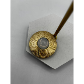 Broche aimant ronde perle...