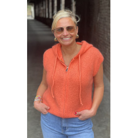 Gilet Berna capuche sans...