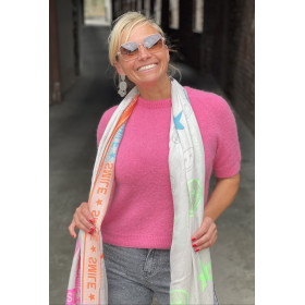 Foulard smiley étoile