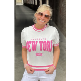 Pull manches courtes New-York