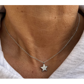 Collier chaîne étoile...