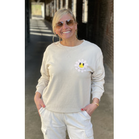 Sweat pâquerettes