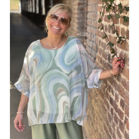 Blouse voile ouragan