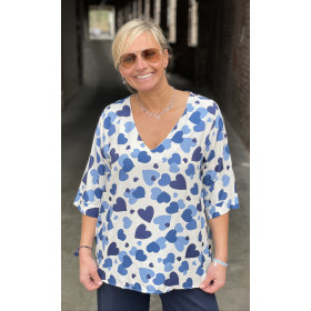 Blouse viscose Coeurs