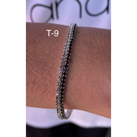 Bracelet duo bicolore